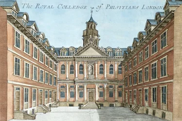Das Royal College of Physicians, aus 